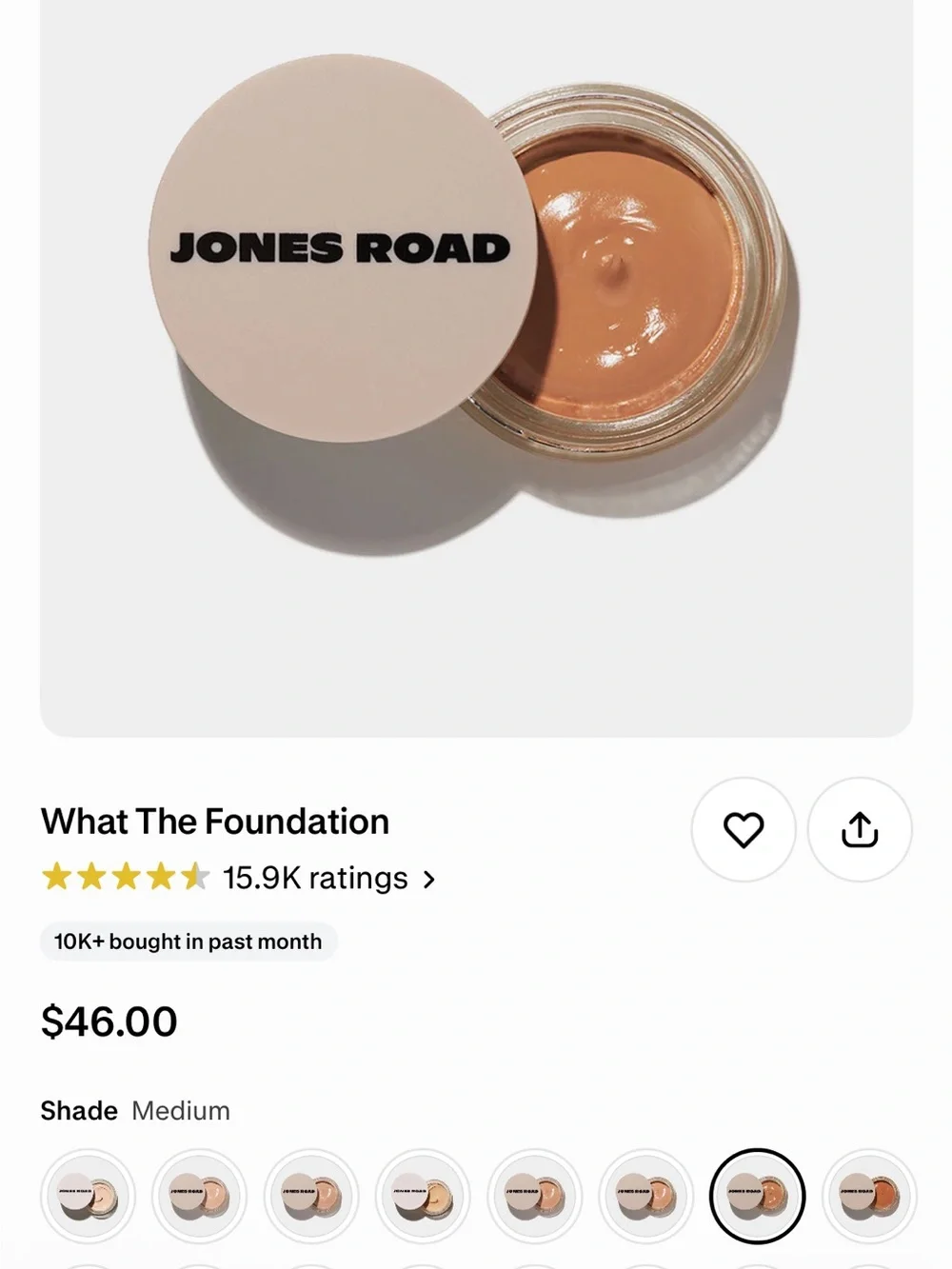 Jones Road- What The Foundation